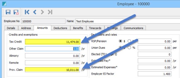 Spire Employee Tax Credit Amounts